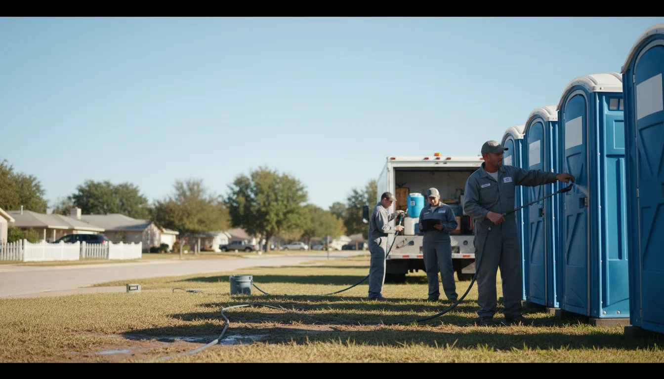 Long-Term Portable Toilet Rental in Saint Libory, NE near me
